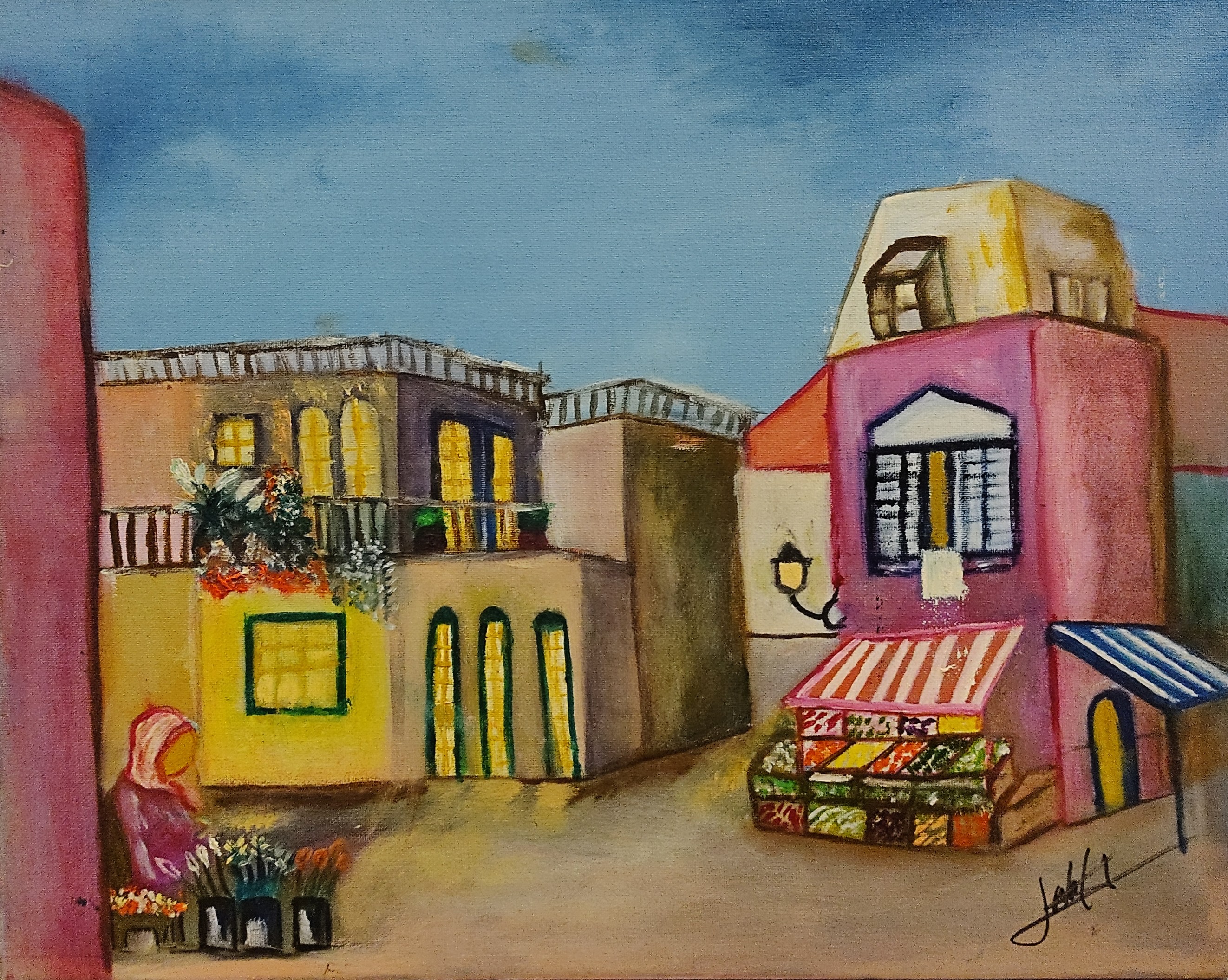 40 x 50cm oleo